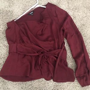 Express one shoulder top